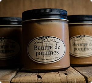 Conserve de beurre de pomme